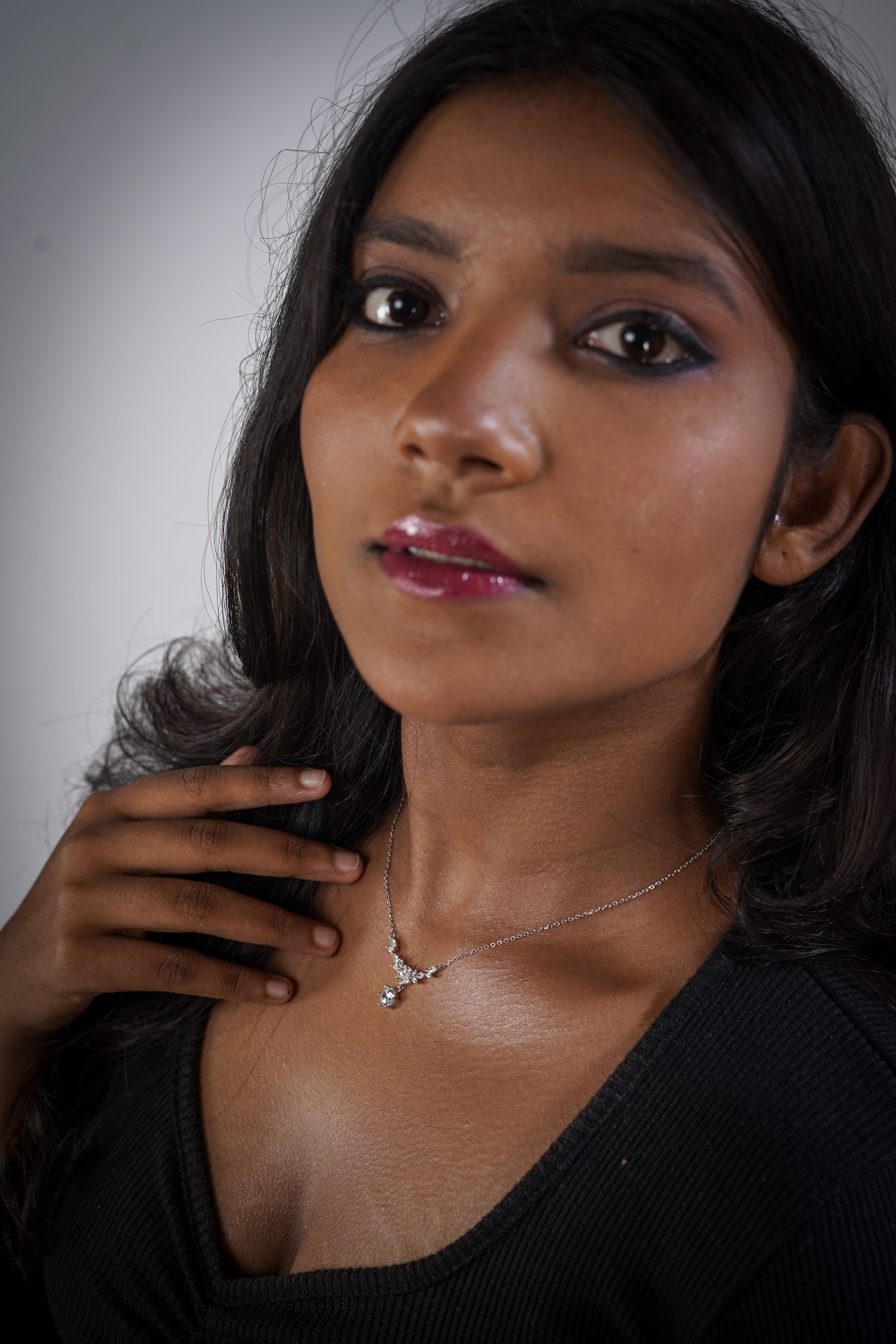 Moonlight Signature 925 Sterling Silver Necklace | Lunarosa